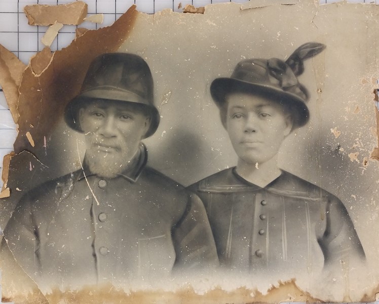 photo restoration at Gentilly Mail and Copy center