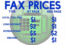 Fax Pricing