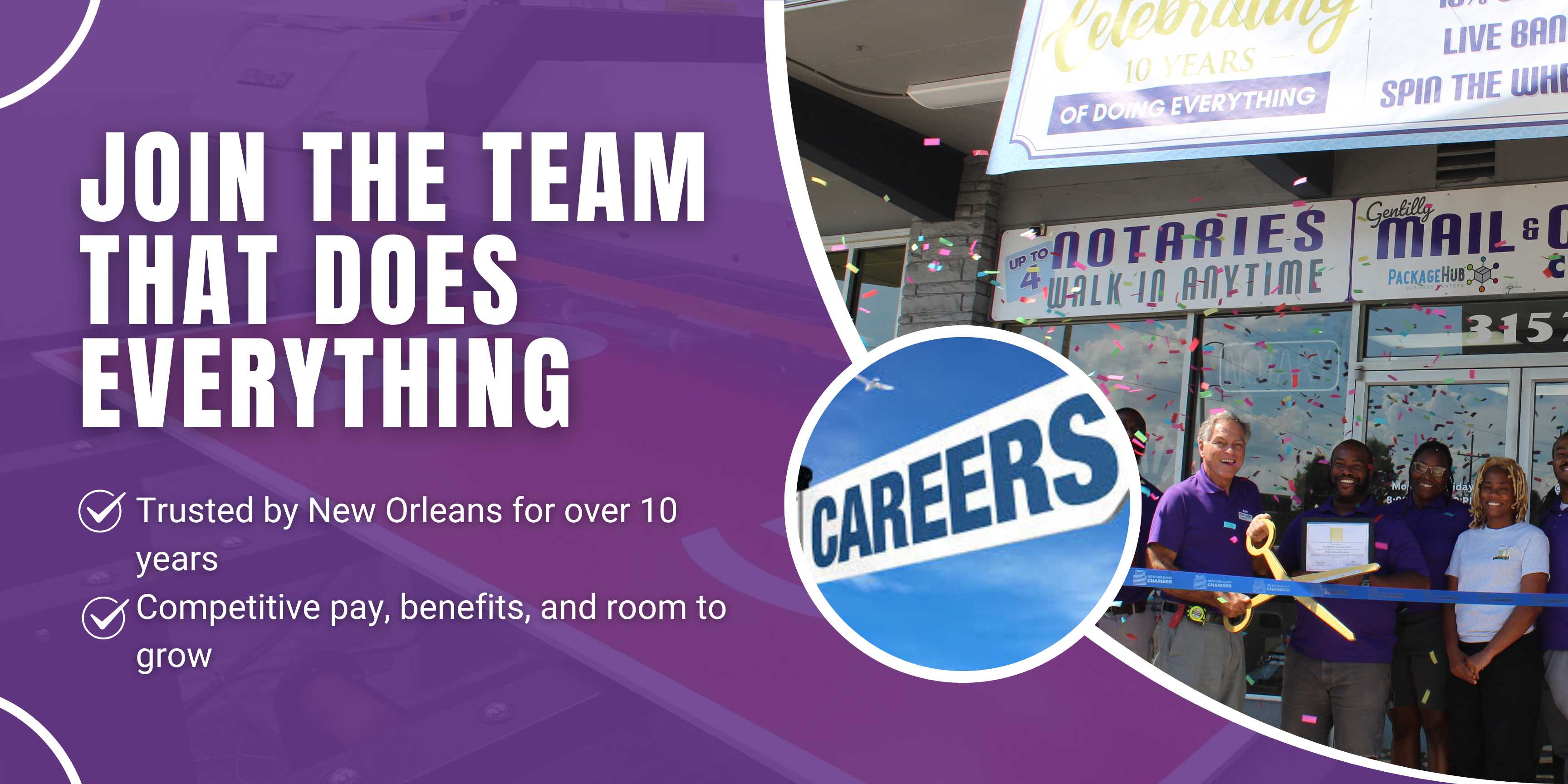 careers at Gentilly Mail and Copy Center