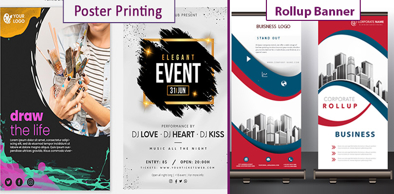 Poster and rollup banner printing services at | New Orleans, LA